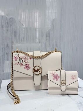 Michael Kors Greenwich Small Embellished Crossbody Set